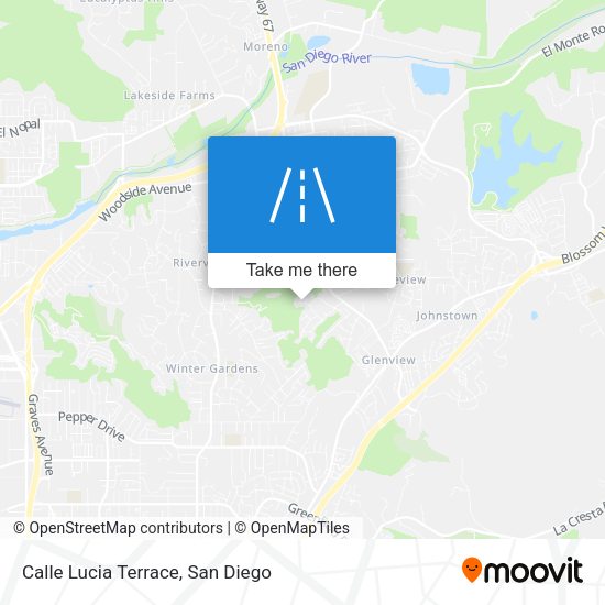 Calle Lucia Terrace map