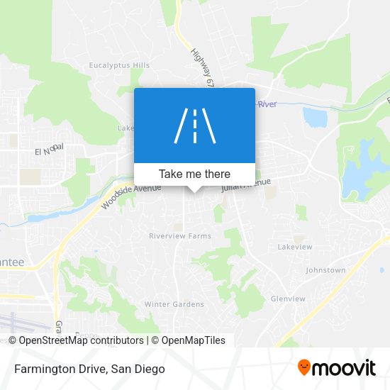 Mapa de Farmington Drive