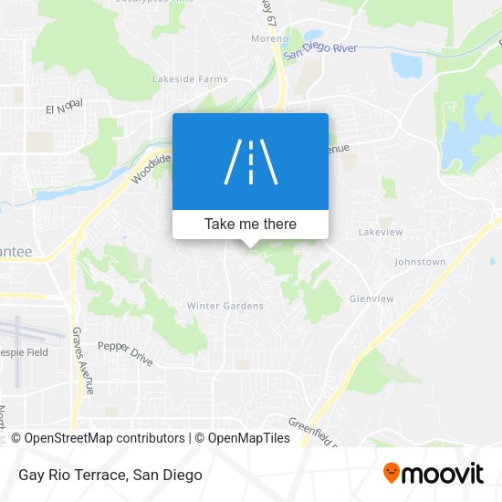 Mapa de Gay Rio Terrace