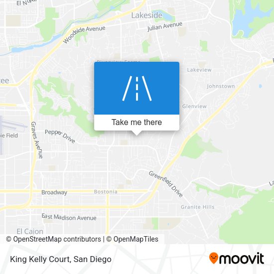 Mapa de King Kelly Court