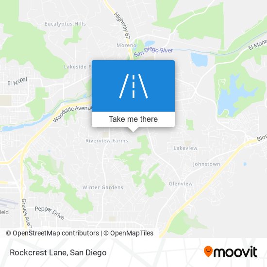 Mapa de Rockcrest Lane