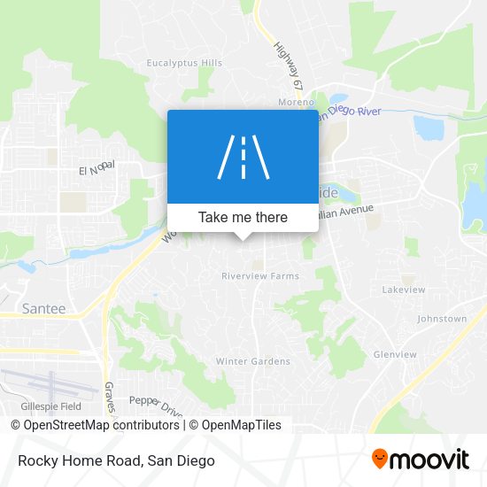 Rocky Home Road map