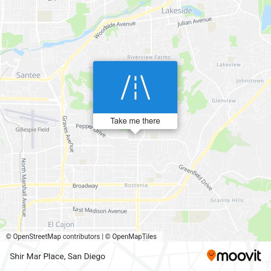 Mapa de Shir Mar Place