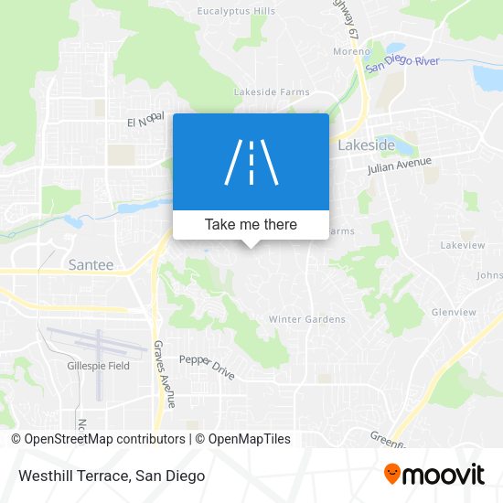 Mapa de Westhill Terrace