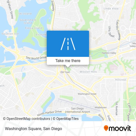 Washington Square map