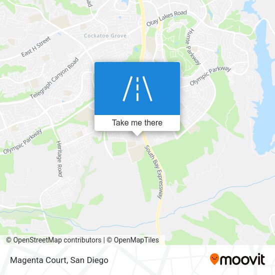Magenta Court map