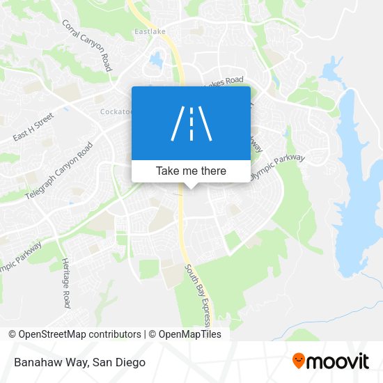 Mapa de Banahaw Way