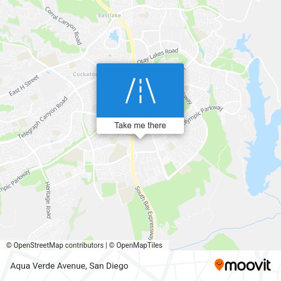 Aqua Verde Avenue map