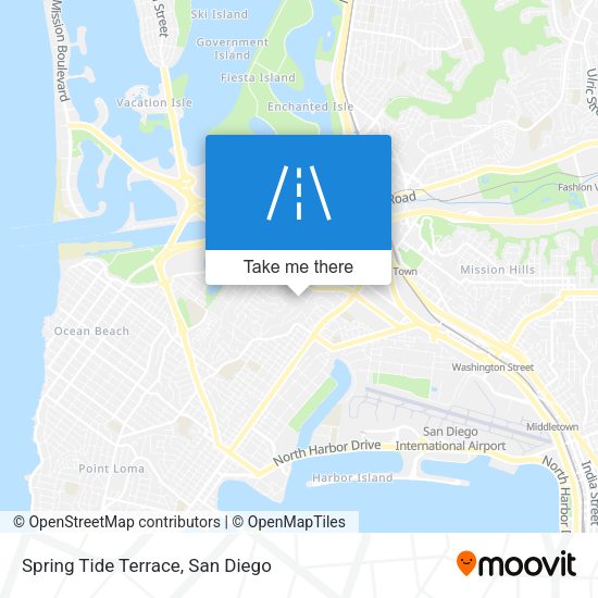 Mapa de Spring Tide Terrace