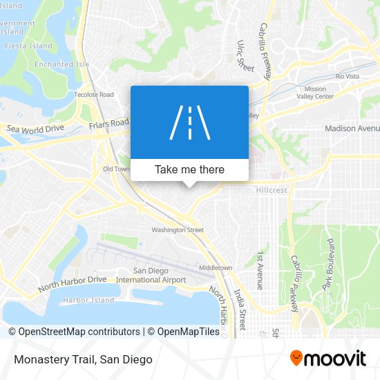 Mapa de Monastery Trail