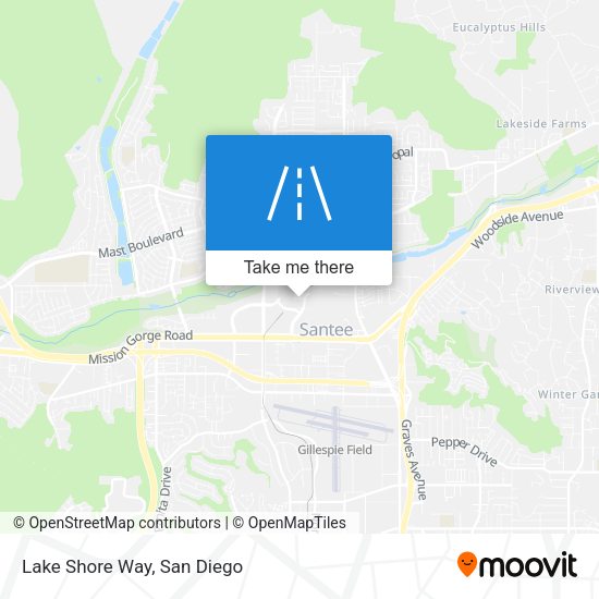 Mapa de Lake Shore Way
