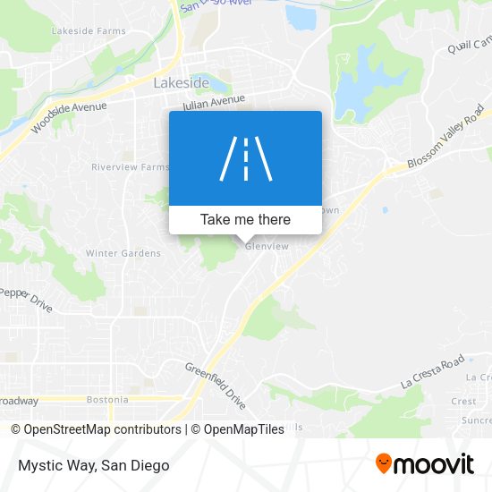 Mapa de Mystic Way