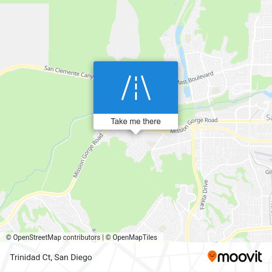 Mapa de Trinidad Ct