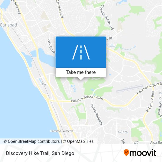 Mapa de Discovery Hike Trail