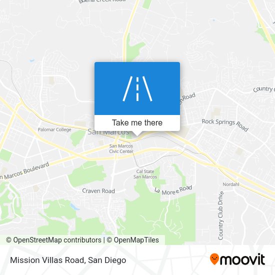 Mission Villas Road map
