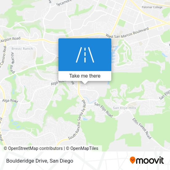 Boulderidge Drive map