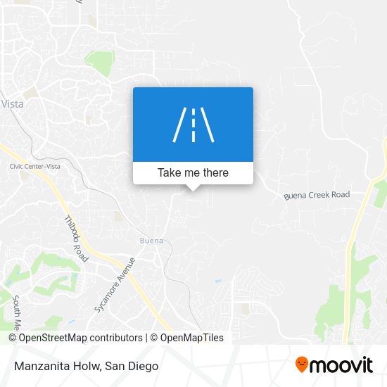 Mapa de Manzanita Holw