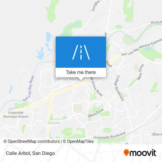 Mapa de Calle Arbol