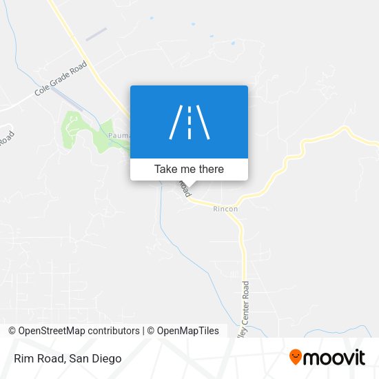 Mapa de Rim Road