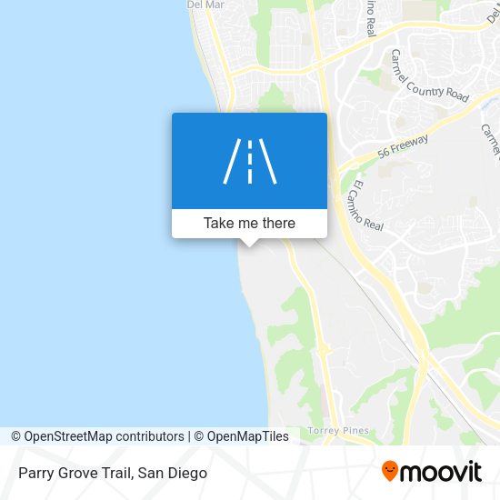 Mapa de Parry Grove Trail