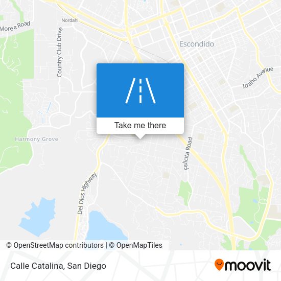 Mapa de Calle Catalina