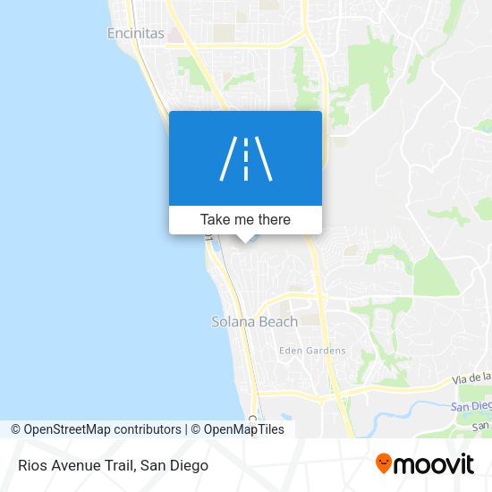 Mapa de Rios Avenue Trail