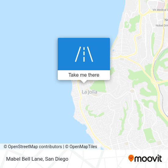 Mapa de Mabel Bell Lane