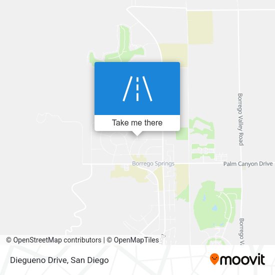 Mapa de Diegueno Drive