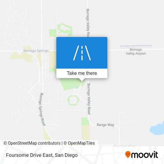 Mapa de Foursome Drive East
