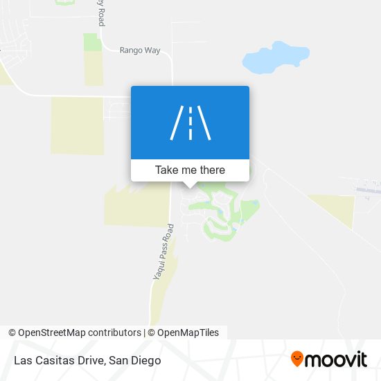 Las Casitas Drive map