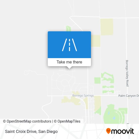 Mapa de Saint Croix Drive