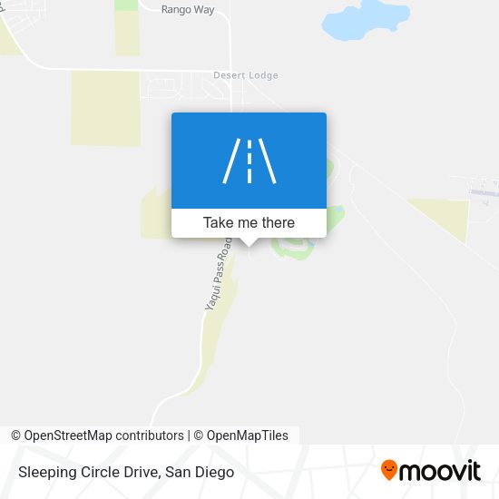 Mapa de Sleeping Circle Drive