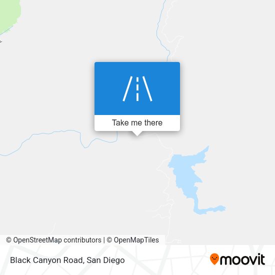Mapa de Black Canyon Road