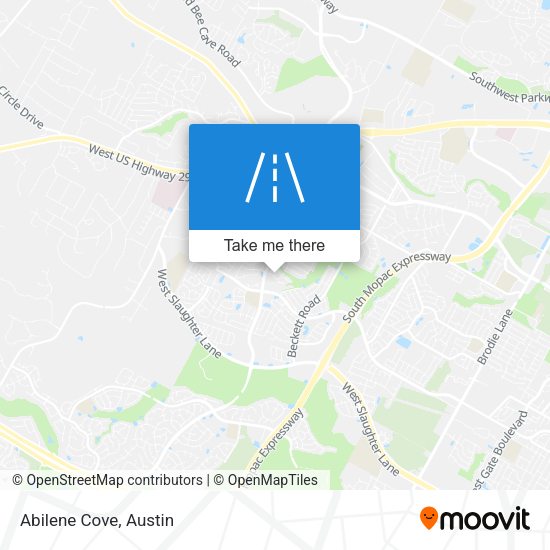 Mapa de Abilene Cove
