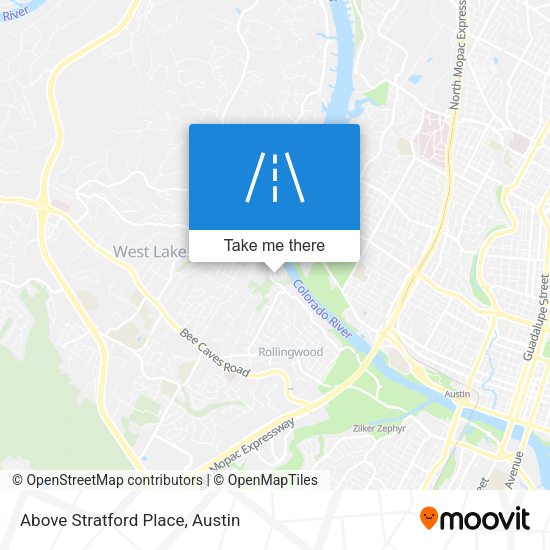 Above Stratford Place map