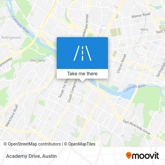 Academy Drive map