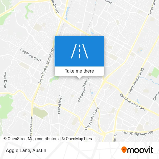 Aggie Lane map