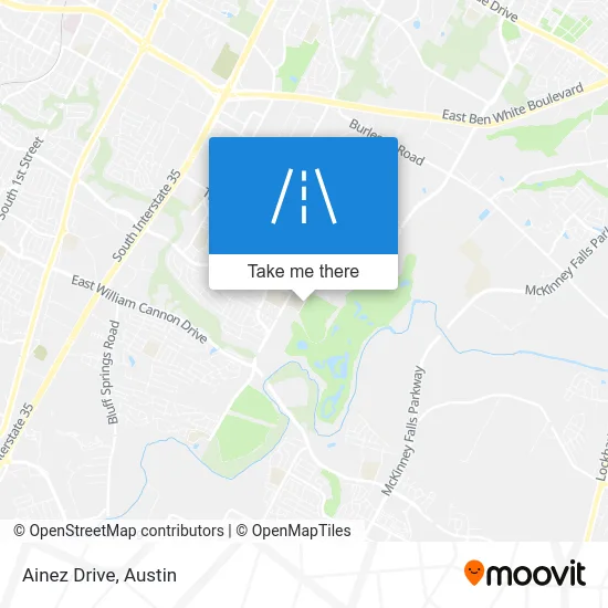 Ainez Drive map