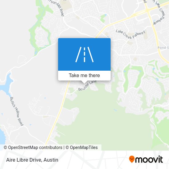Mapa de Aire Libre Drive