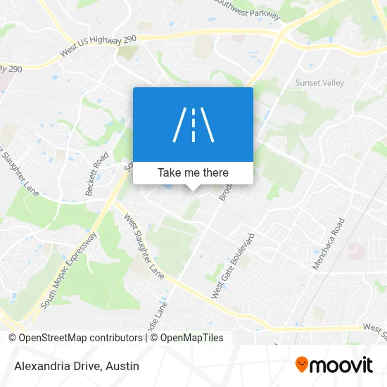 Alexandria Drive map