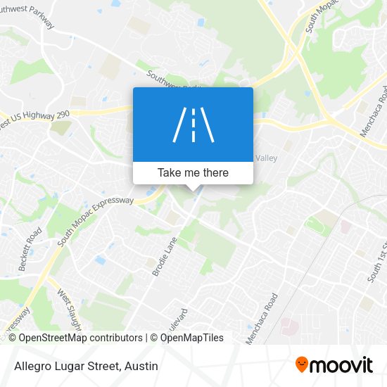 Mapa de Allegro Lugar Street