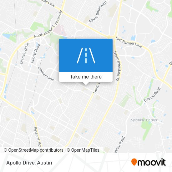 Mapa de Apollo Drive