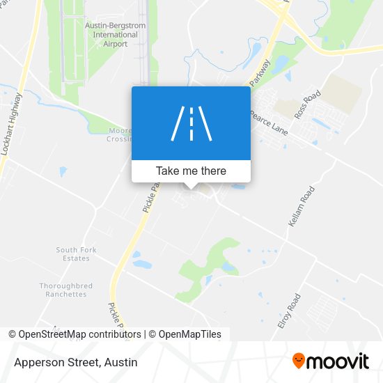 Mapa de Apperson Street