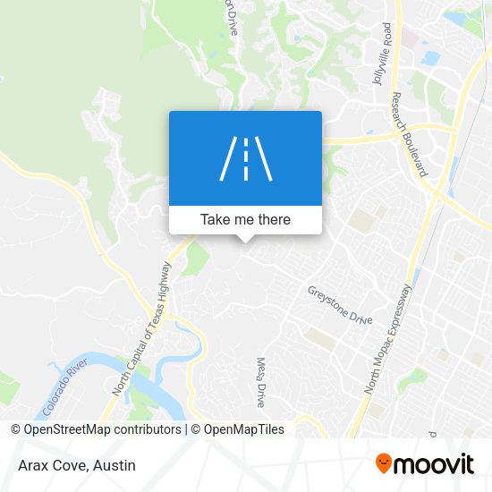 Mapa de Arax Cove