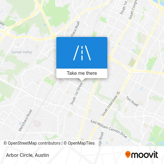 Arbor Circle map