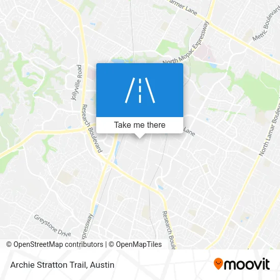 Mapa de Archie Stratton Trail