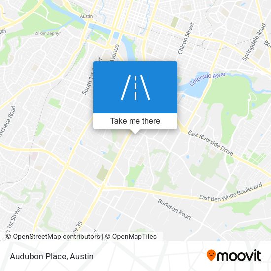 Mapa de Audubon Place