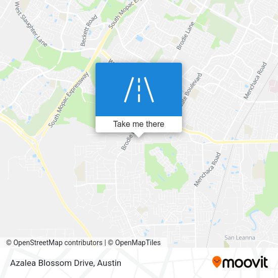 Azalea Blossom Drive map