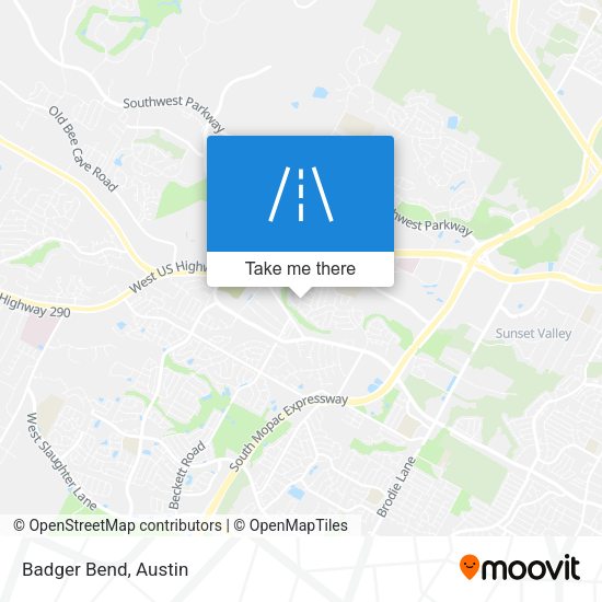 Mapa de Badger Bend