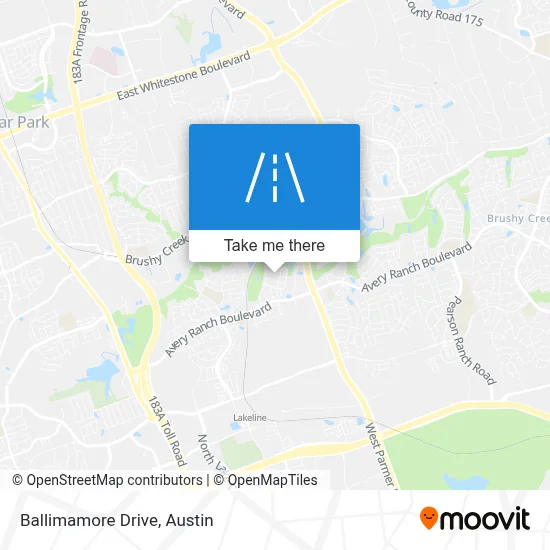 Ballimamore Drive map